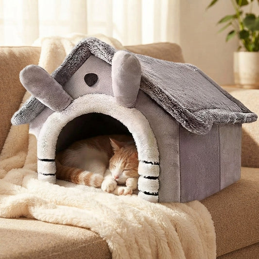 All Season Covered Pet Bed