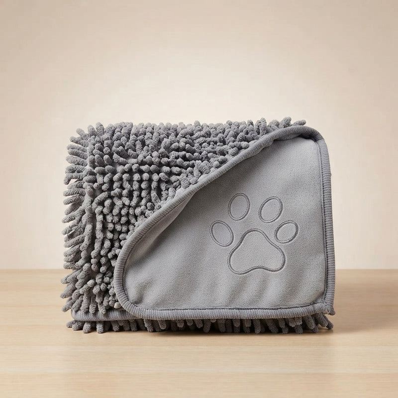 DryPaw Quick-Dry Absorbent Pet Bath Towel